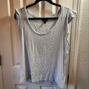 NWOT Express Basics Ruffle Sleeve Tee